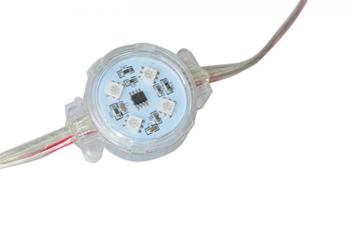 luz a todo color del punto de la prenda impermeable IP67 DMX512 de 40m m RGB LED para la decoración y la luz al aire libre de la fachada del edificio del jardín del parque