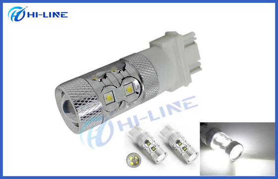 2 bombilla principal del coche del bulbo 3157 del CREE 60W LED de las PC 3156 de la niebla del freno blanco brillante estupendo de la vuelta